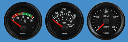 VDO gauges